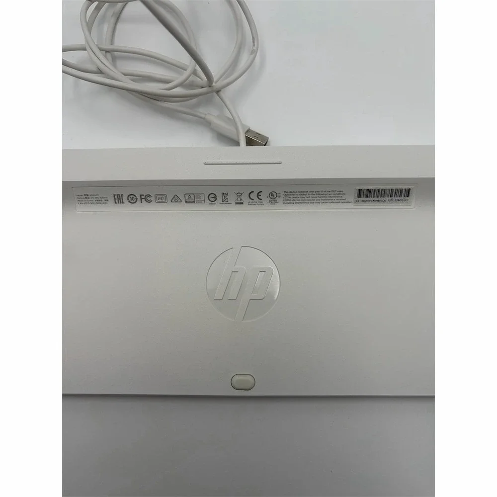 HP Wired USB‎ Keyboard & Mouse Combo Full-Size Chiclet Keys Numeric Pad